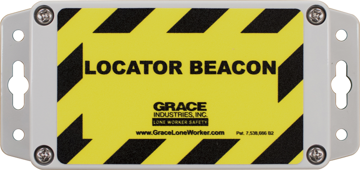 Grace Industries locator beacon for lone worker safety coverage