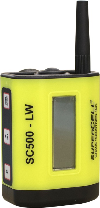 Grace SuperCELL SC500 UL913 intrinsically safe lone worker pendant