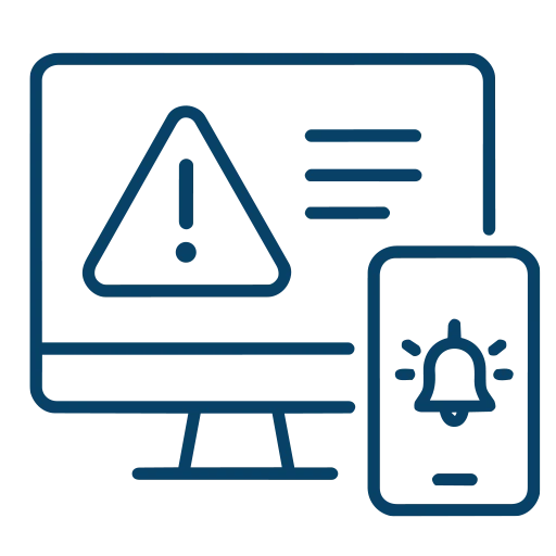 Supervisors receiving real-time lone worker emergency alerts and responding quickly