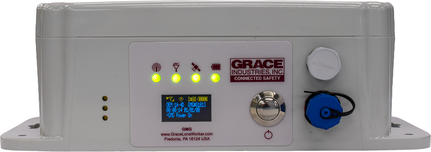 Grace Industries monitoring base for lone worker safety systems