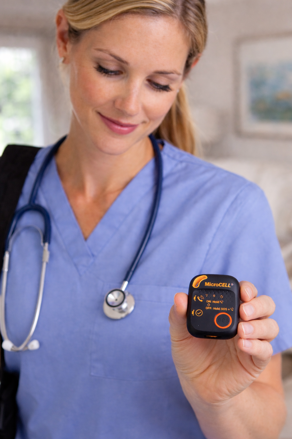 Grace Industries MicroCELL cellular lone worker safety device