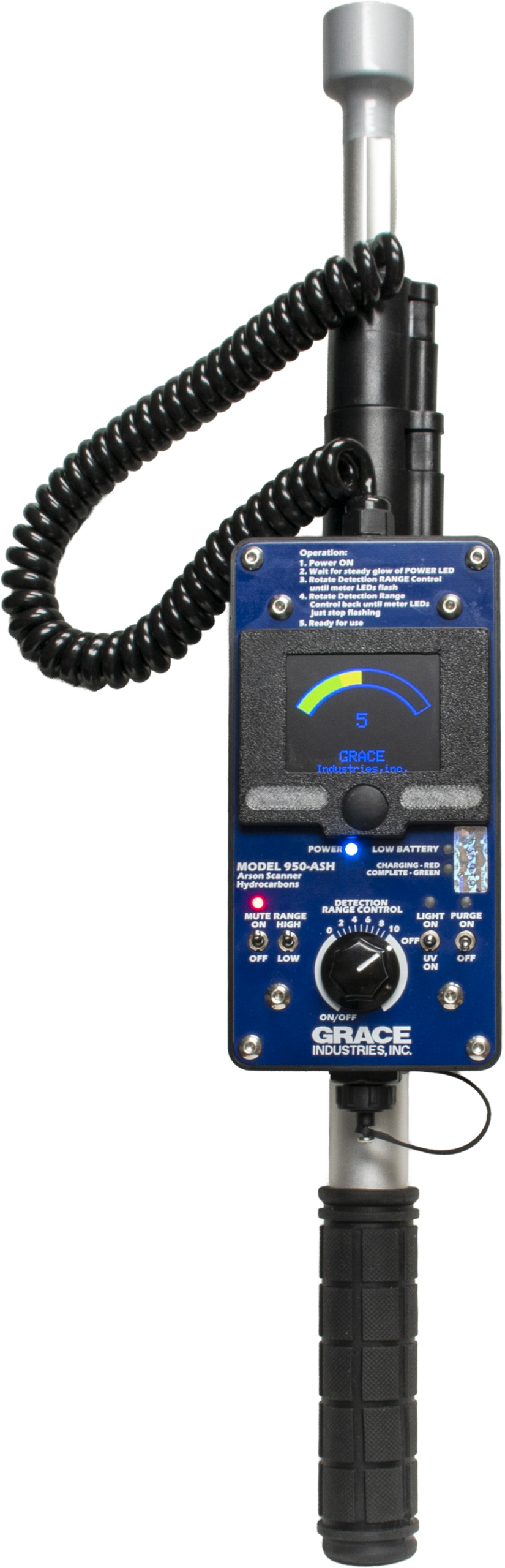 950-ASH-D hydrocarbon gas detector with digital display
