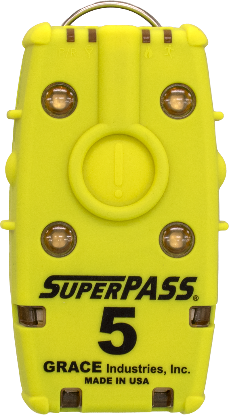 Grace Industries SuperPASS 5 standalone PASS device, front view